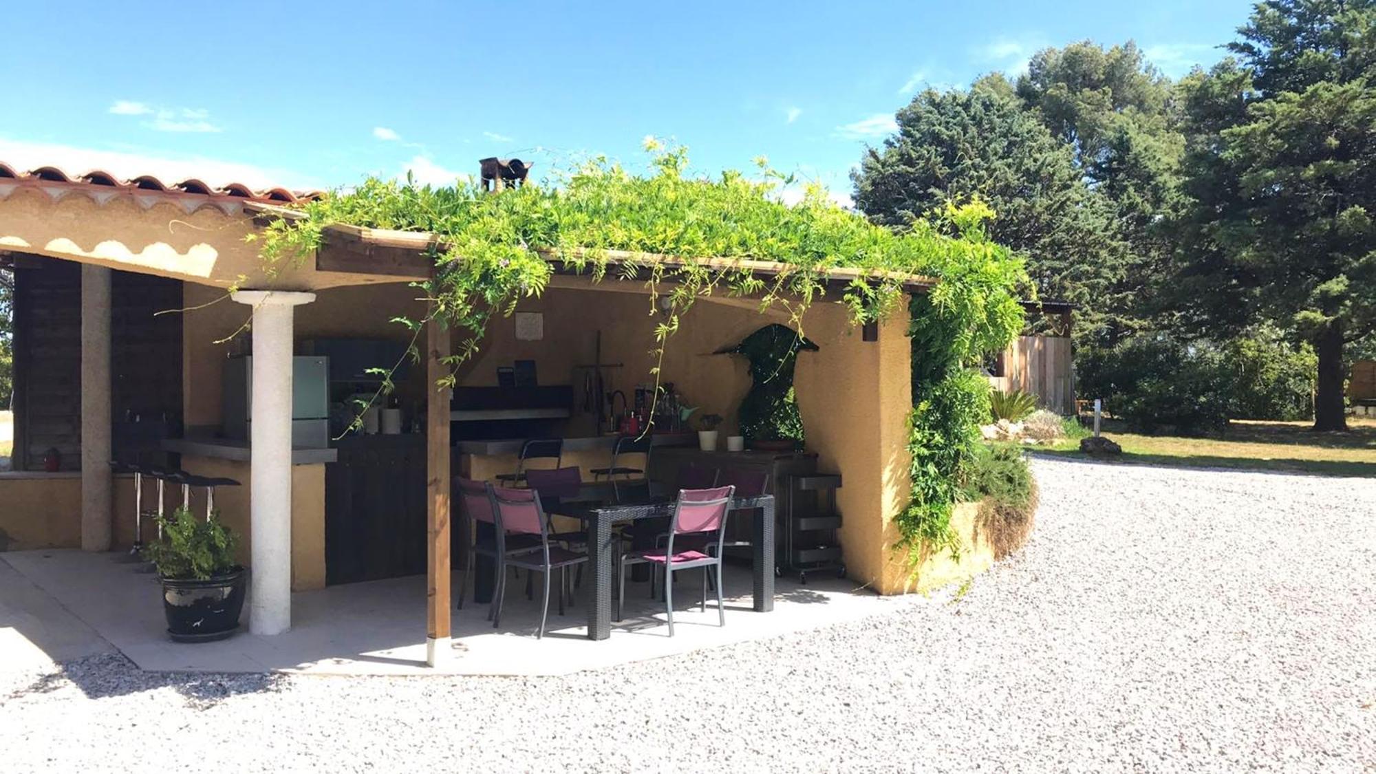 Villa Spacieuse A Beziers Avec Piscine Privee Et Jacuzzi Buitenkant foto